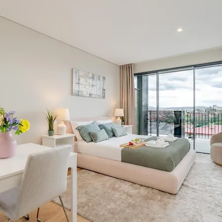 Apartment Hostwise - Modern With Rooftop Pool Vila Nova de Gaia
